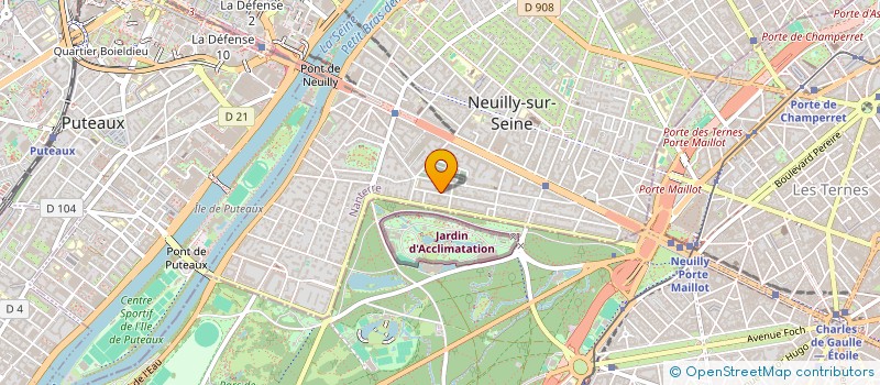 localisation de l'entreprise MONSIEUR NOAH SFEZ  NEUILLY-SUR-SEINE