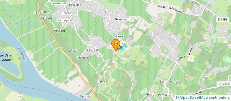 localisation de l'entreprise MONSIEUR NOAH SILVA-PRUGENT  QUINSAC