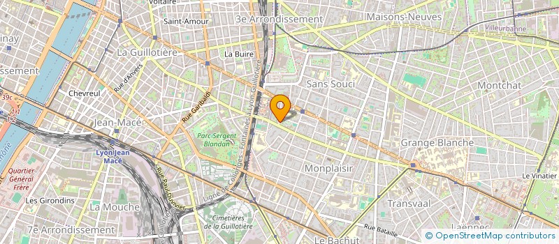 localisation de l'entreprise MONSIEUR NOAH THEVENET  LYON