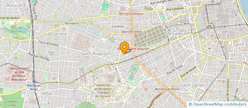 localisation de l'entreprise MONSIEUR NOAH THILLE  BORDEAUX