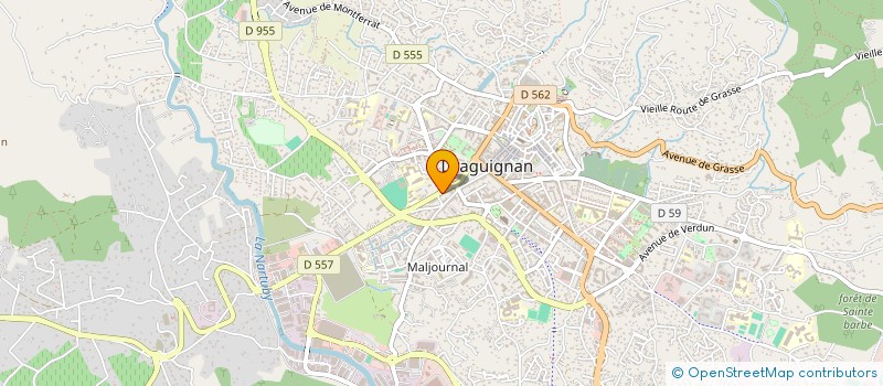 localisation de l'entreprise MONSIEUR NOAH TOUYON  DRAGUIGNAN