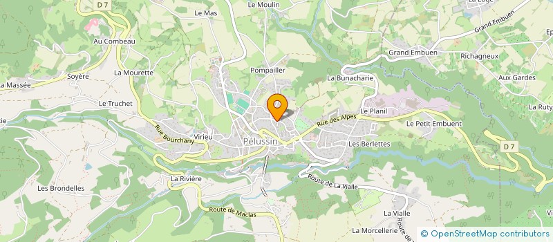 localisation de l'entreprise MONSIEUR NOAH TREMBLAY  PELUSSIN