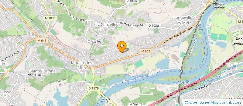 localisation de l'entreprise MONSIEUR NOAH TREMISOT  SCY-CHAZELLES