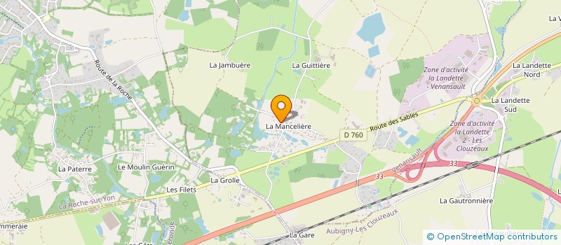 localisation de l'entreprise MONSIEUR NOAH TRUFFOT  VENANSAULT