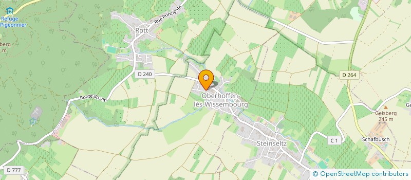 localisation de l'entreprise MONSIEUR NOAH WEIMER  OBERHOFFEN-LES-WISSEMBOURG
