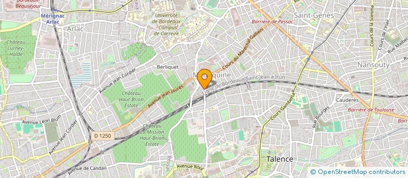 localisation de l'entreprise MONSIEUR NOAH YOUSFI  TALENCE