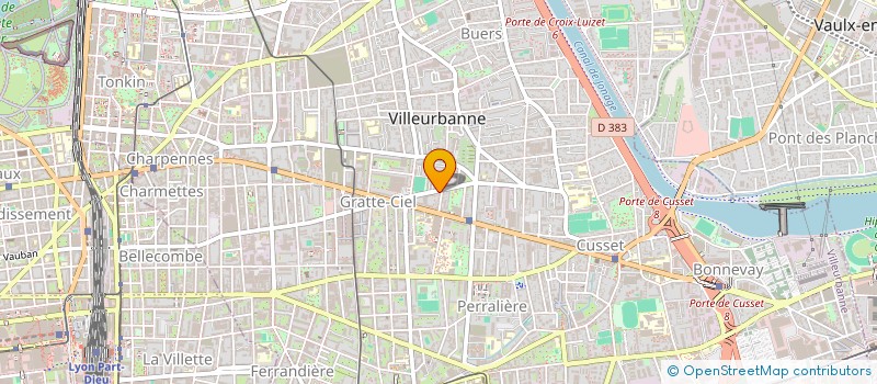 localisation de l'entreprise MONSIEUR NOAIM BELHOUT  VILLEURBANNE