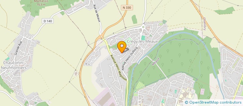 localisation de l'entreprise MONSIEUR NOAIM GUIOUGOU  CHAUCONIN-NEUFMONTIERS