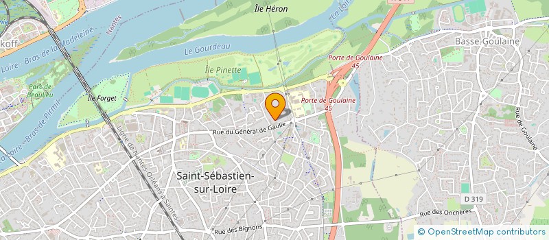 localisation de l'entreprise MONSIEUR NOAM AOUAZ à SAINT-SEBASTIEN-SUR-LOIRE