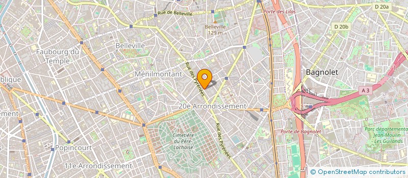 localisation de l'entreprise MONSIEUR NOAM BATTISITINI  PARIS