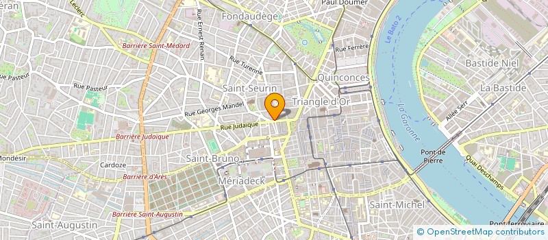 localisation de l'entreprise MONSIEUR NOAM BENAZIER  BORDEAUX