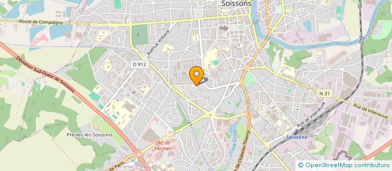 localisation de l'entreprise MONSIEUR NOAM BOHANNA à SOISSONS