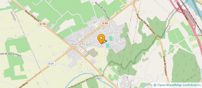 localisation de l'entreprise MONSIEUR NOAM BOUNSIR  PLAN-D'ORGON