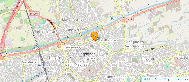 localisation de l'entreprise MONSIEUR NOAM CAVAILLER  PERPIGNAN