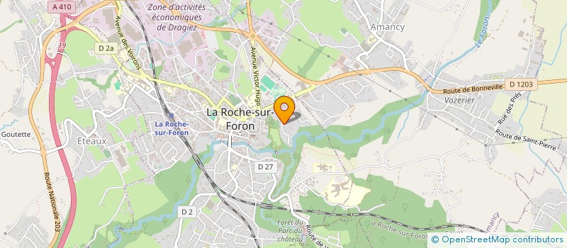 localisation de l'entreprise MONSIEUR NOAM DE FREITAS DALMASSO  LA ROCHE-SUR-FORON