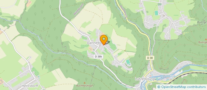 localisation de l'entreprise MONSIEUR NOAM FROEHLICHER  DANNELBOURG