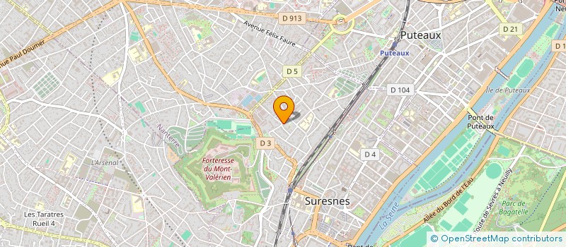 localisation de l'entreprise MONSIEUR NOAM GOLDBERG  SURESNES