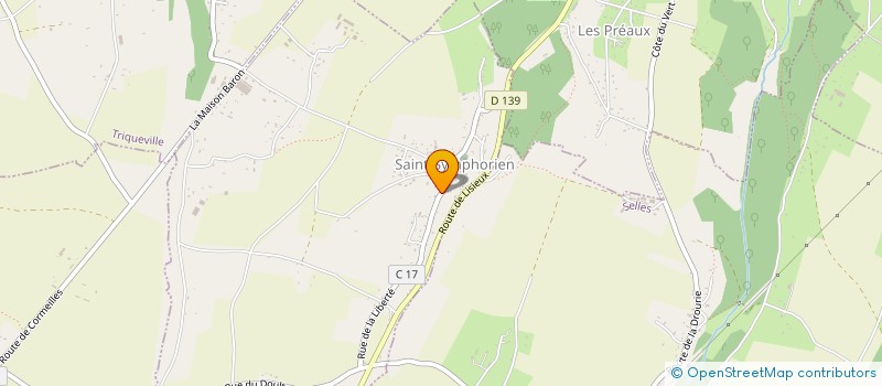 localisation de l'entreprise MONSIEUR NOAM GRANDSIRE  SAINT-SYMPHORIEN