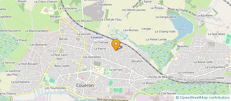 localisation de l'entreprise MONSIEUR NOAM ICHALALEN à COUERON