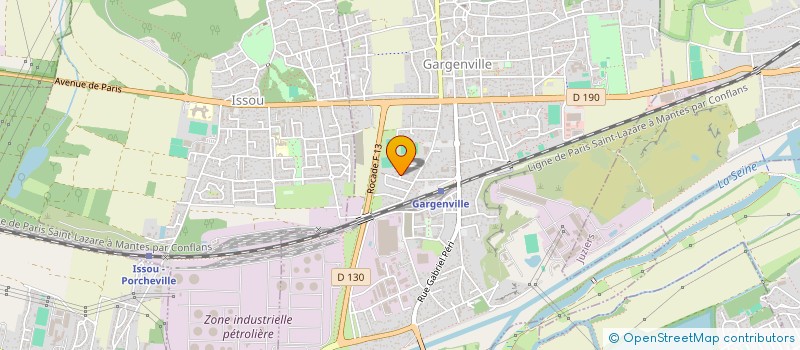 localisation de l'entreprise MONSIEUR NOAM KEITA  GARGENVILLE