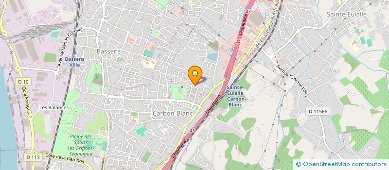 localisation de l'entreprise MONSIEUR NOAM KHALDI  CARBON-BLANC