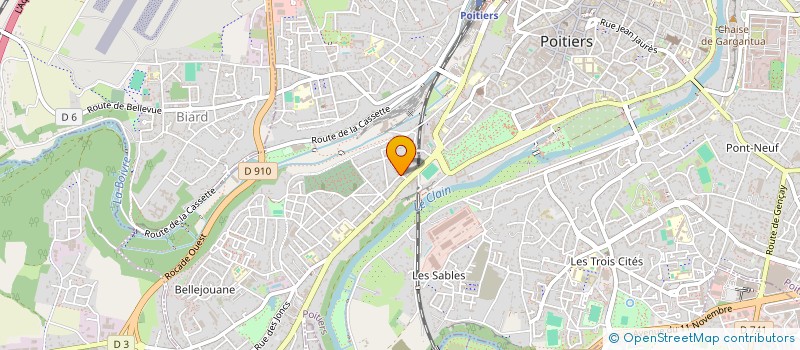 localisation de l'entreprise MONSIEUR NOAM LEPROVOST  CHARROUX