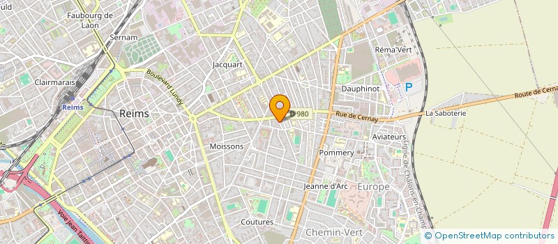 localisation de l'entreprise MONSIEUR NOAM MARQUES  REIMS