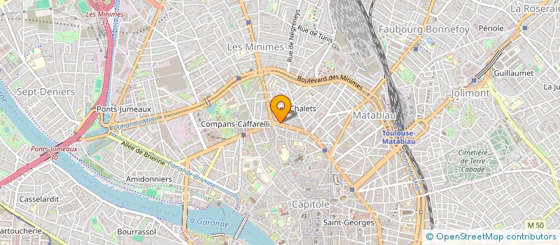 localisation de l'entreprise MONSIEUR NOAM MEHHAT  TOULOUSE