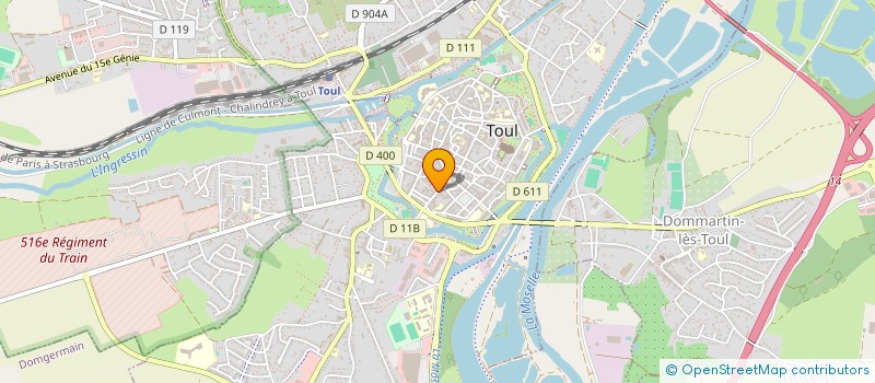 localisation de l'entreprise MONSIEUR NOAM MENY à TOUL