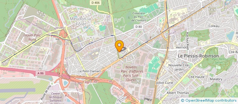 localisation de l'entreprise MONSIEUR NOAM RAHMANI à CLAMART