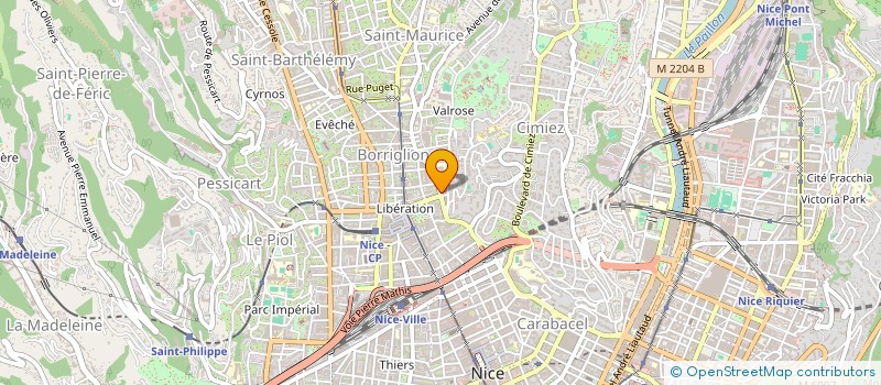localisation de l'entreprise MONSIEUR NOAM TEBOUL  NICE