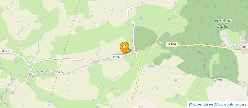 localisation de l'entreprise MONSIEUR NOAM VANNIER  SAINT-GEORGES-BUTTAVENT