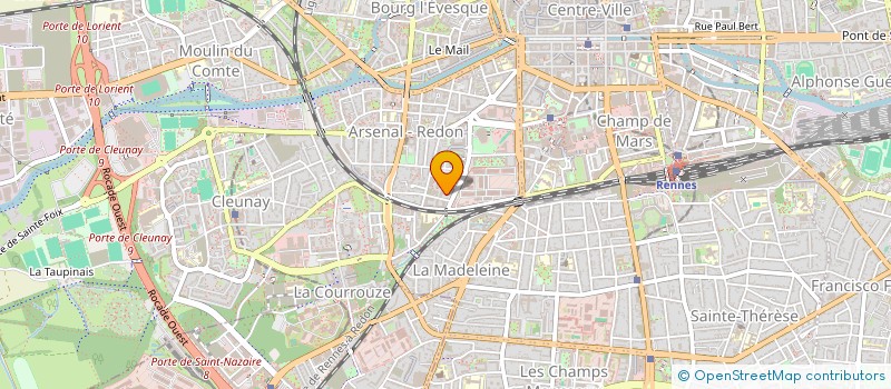 localisation de l'entreprise MONSIEUR NOAM WENYI  RENNES