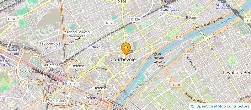 localisation de l'entreprise MONSIEUR NOAMEN BELHAJ BETTAIEB à COURBEVOIE