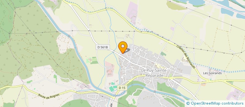 localisation de l'entreprise MONSIEUR NOAMEN KHAMASSI  LE PUY-SAINTE-REPARADE