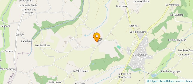 localisation de l'entreprise MONSIEUR NOAN DROUIN à LE MENE