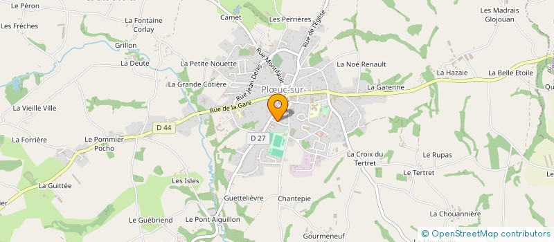 localisation de l'entreprise MONSIEUR NOAN LE BRIS  GAUSSON