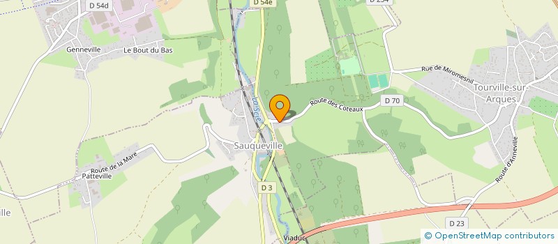 localisation de l'entreprise MONSIEUR NOAN SIURDYBAN  TOURVILLE-SUR-ARQUES