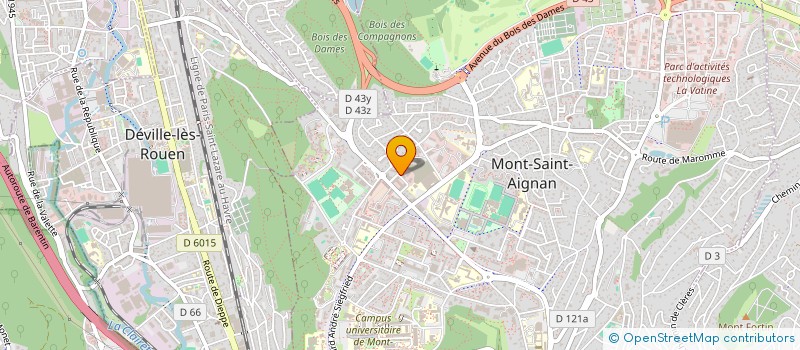 localisation de l'entreprise MONSIEUR NOBAH ELIABLE à MONT-SAINT-AIGNAN