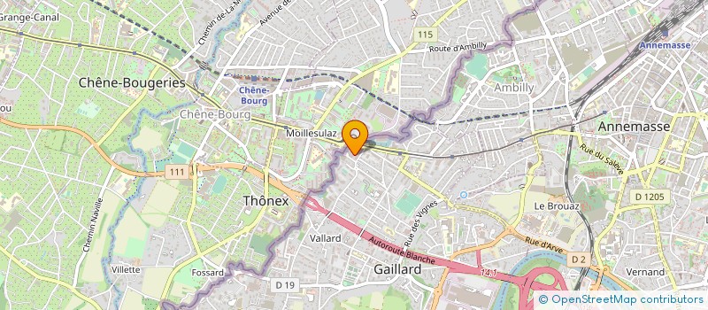localisation de l'entreprise MONSIEUR NOBILA OUADEBA à GAILLARD