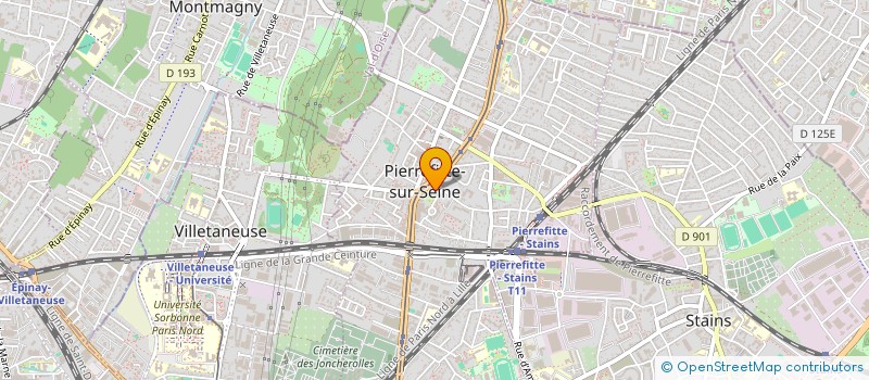 localisation de l'entreprise MONSIEUR NOBIR HOSSAIN à PIERREFITTE-SUR-SEINE