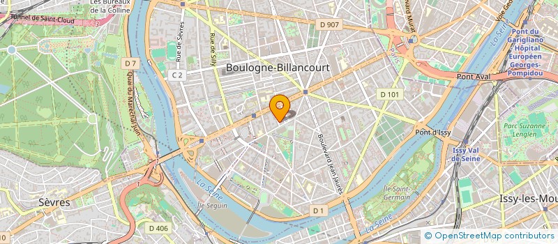 localisation de l'entreprise MONSIEUR NOBUYUKI MIYARA à BOULOGNE-BILLANCOURT