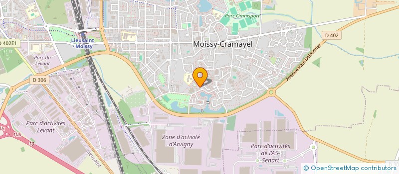 localisation de l'entreprise MONSIEUR NOE ALBOUY-DUCHAMP à MOISSY-CRAMAYEL