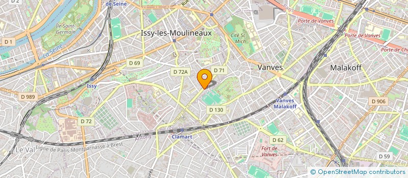 localisation de l'entreprise MONSIEUR NOE ALIX à ISSY LES MOULINEAUX