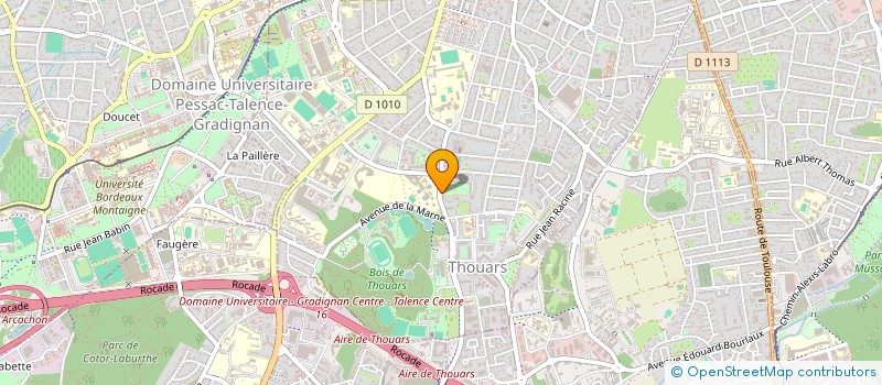 localisation de l'entreprise MONSIEUR NOE AUFFAY  TALENCE