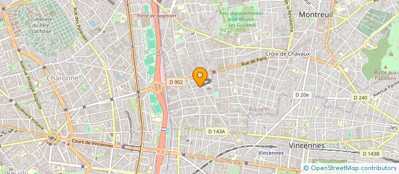 localisation de l'entreprise MONSIEUR NOE AUFMAN à MONTREUIL