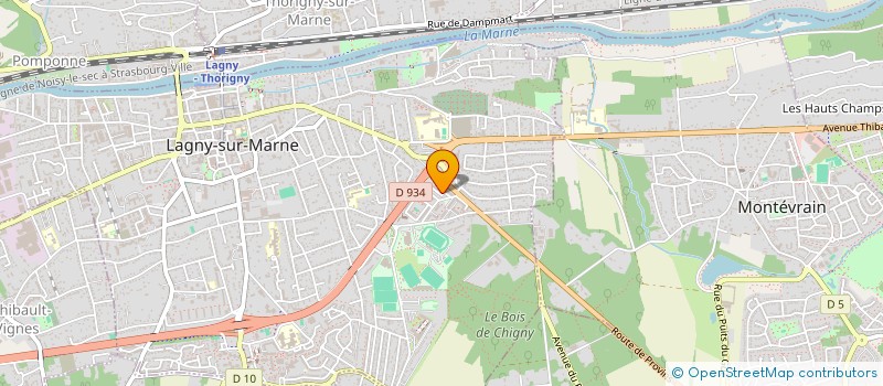 localisation de l'entreprise MONSIEUR NOE BARBOSA DE BRITO  LAGNY-SUR-MARNE