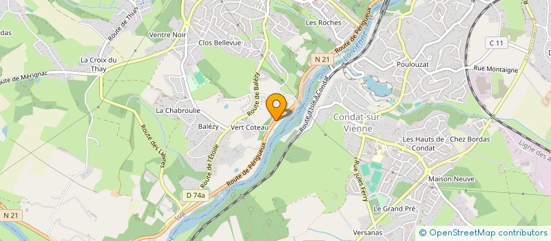 localisation de l'entreprise MONSIEUR NOE BERMUDEZ à LIMOGES