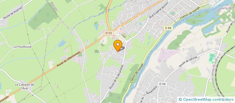 localisation de l'entreprise MONSIEUR NOE BERTHELOT  VILLEREST