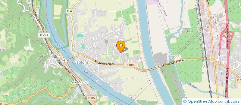 localisation de l'entreprise MONSIEUR NOE BESSON  SABLONS